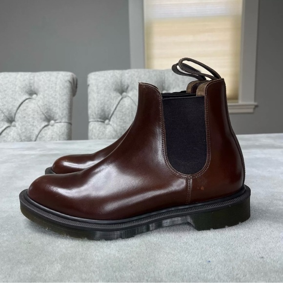 Dr. Martens Chelsea Boots UK6 M7 W8 in brown leather. Made in England! - Picture 1 of 11